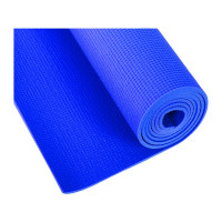 Коврик для фитнеса и йоги Larsen PVC, синий, 173х61х0,4 см, 354071