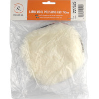 Полировальник меховой из натуральной овчины на липучке 150 мм RoxelPro 227525