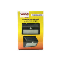 Светодиодный светильник WMC TOOLS на солнечной батарее с датчиком движения RK-SWC5010-PIR