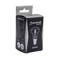 Светодиодная лампа Включай 8W E14 R50 4000K 220V LED PREMIUM R50-8W-E14-W 1004115