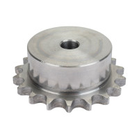 Звездочка со ступицей под расточку ISKRA для цепи 08B-1, z=18, 1/2"x5/16" PS09018