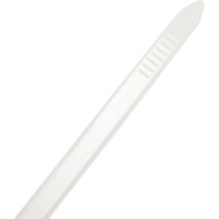 Хомут-стяжка РОССНА 4,8x400 белый, пластиковый, 100 шт. Р860818