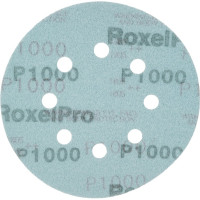 Шлифовальный круг ROXTOP FILM 125 мм, Р1000, 8 отверстий, 100 шт RoxelPro 152120