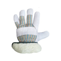 Зимние комбинированные перчатки Arcticus из спилка КРС, серые, р.10, 10 пар 2302 W-1010