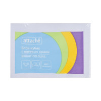 Стикеры Attache Bright colours 76x51 мм пастельные фиолетовые 1 блок, 100 листов 1495401