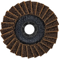 Круг лепестковый полировальный войлочный COARSE 125x22 мм vertextools 12125-1