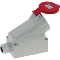 Настенная розетка INPIN 32A/400V/3P+N+E/IP44 CA1557