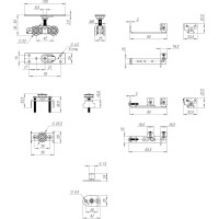 Комплект для синхронного открывания дверей ARMADILLO SLD.Comfort-PRO.SET4.synchron/80 (Comfort - PRO SET 4) 38991
