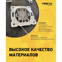 Розетка Metronex Electric Roma Black для USB + сетевого кабеля LAN FRZ00050205CMT
