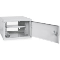 Телекоммуникационный настенный шкаф Cabeus 10" 4U дверь металл WSC-4Um