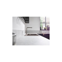 Смеситель для кухни Hansgrohe M54 talis 270 с вытяжным душем, sbox сталь 72809800 00000080909