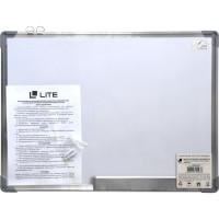 Доска маг-маркер LITE 45x60 см настенный, поверхность лаковая, рама алюминий LMB-4560