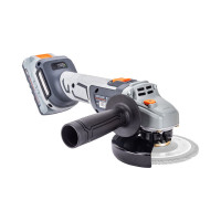 Аккумуляторная угловая шлифовальная машина FTL ag-x 125/20v Evo, бесщеточный двигатель 20 В, в комплекте 8080