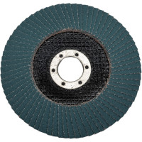 Круг лепестковый торцевой Цирконий 125х22.2 мм, P150, 10 шт SKYWER SK-KLTZ125P150