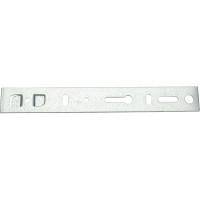 Оконная пластина KBE, VEKA 192x25x1,2 мм цинк (накладная) Zitar 152112