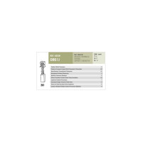 Комплект графитовых щеток 2 шт Makita oem CB-419 Asein 0861J
