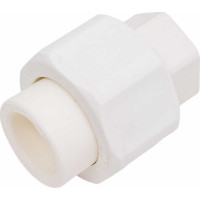 Муфта RTP разъемная, ppsu, внутренняя резьба 20x1/2, белый 28148
