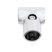 Соединитель 2-х труб Palladium Т-образно, усиленный JF-09 BH CP 115807