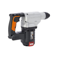 Перфоратор аккумуляторный бесщеточный WORX, 20 В, 4 А·ч x 2, ЗУ 2 А, кейс WX380