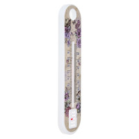 Комнатный термометр INBLOOM пластик, 19x4 см, "Цветы", на блистере 473-030