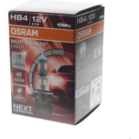 Автолампа Osram HB4 51 P22d+150 NIGHT LASER 3950K 12V ,1,10 9006NL