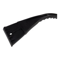Зимняя щетка со скребком 55 см сине-сиреневая щетина KRAFT KT 830060