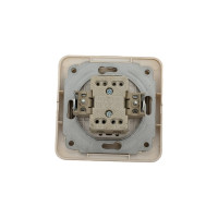 Выключатель Smartbuy 1-клавишный 10А шампань Марс SBE-02c-10-SW1-0-c