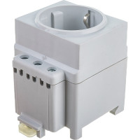 Розетка КЭАЗ OptiDin РА10/16-502Д-У3 111493