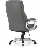 Компьютерное офисное кресло руководителя BRABIX PREMIUM Level EX-527, пружинный блок, рециклированная кожа 531937