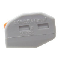 Клемма соединительная для проводов MasterProf 5 x 2,5 мм, тип WAGO (Ваго) (50 шт.) ЭТ.120023.50