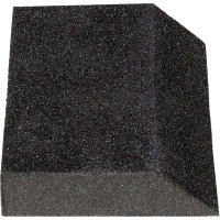 Губка абразивная трапеция (Р180, 120x90x25 мм) KUSSNER 1000-240180