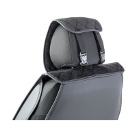 Каркасные накидки на передние сиденья CarPerformance 2 шт., алькантара CUS-2012 BK/BK