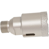 Коронка алмазная, вакуумное спекание (40х40 мм; 1/2"; М14) TECH-NICK TUK 136.600.7022