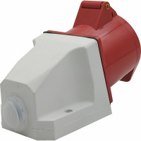 Стационарная розетка ANDELI AM-125 32A IP44 3P+N+E380В/415В ADL13-018
