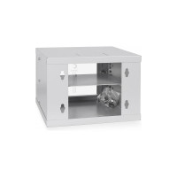 Телекоммуникационный настенный шкаф Cabeus 10" 4U дверь металл WSC-4Um