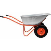 Строительная двухколесная тачка Gigant 110л, 240 кг, литые колеса GX-04