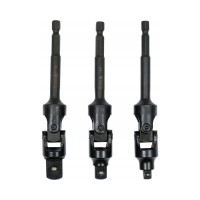 Набор карданных переходников 3 шт,  1/2", 1/4", 3/8" YATO YT-04641