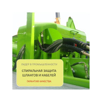 Спиральная защита PARLMU SG-24-F15-k2, полипропилен, размер 24, плоская поверхность, белая, 2 м PR0500400-2