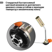 Газовая горелка TDM ELECTRIC  регулятор подачи, бутан, блистер, серия "Гранит" SQ1041-0101