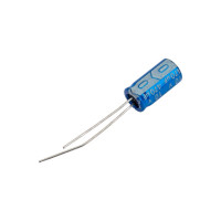 Электролитический конденсатор JB Capacitors 470мкФ, 10В, 105C, 6.3x11мм JRB1A471M02500630110000B-35
