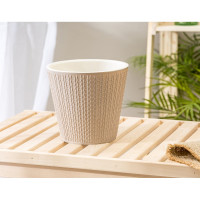 Горшок для цветов Idiland Velvet D 200 мм, 4 л, бежевый 221602927/01