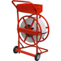 Диспенсер размотчик АЛГА ПАК ап для пп лент, красный антик АП ПП (Красный)