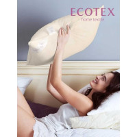 Подушка Ecotex Золотое Руно овечья шерсть, стёганая, 50x70 ПЗР57 4607132571529