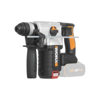 Перфоратор аккумуляторный бесщеточный WORX, 20 В, 4 А·ч x 2, ЗУ 2 А, кейс WX380