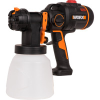 Аккумуляторный бесщеточный краскопульт WORX 20 В, без АКБ и ЗУ WX020.9