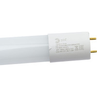 Светодиодная лампа ЭРА red line led t8-20w-865-g13-1200mm ntb g13, неповоротный, 20 вт, трубка, стекло, холодный дневной свет Б0056907