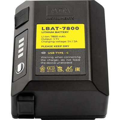 ADA Литий-ионный аккумулятор LBAT-7800 (для LaserTANK 3-360/4-360 GREEN) А00700