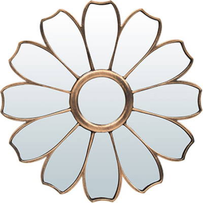 QWERTY Зеркало декоративное Портофино бронза 25*25 см 74069