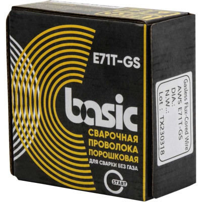 Порошковая проволока сварочная Start Basic e71t-gs д.1,0 (1кг) STB7110