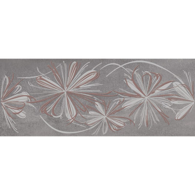 Azori Ceramica Azori декор 20,1x50,5 sonnet grey flower 1 шт 587902001